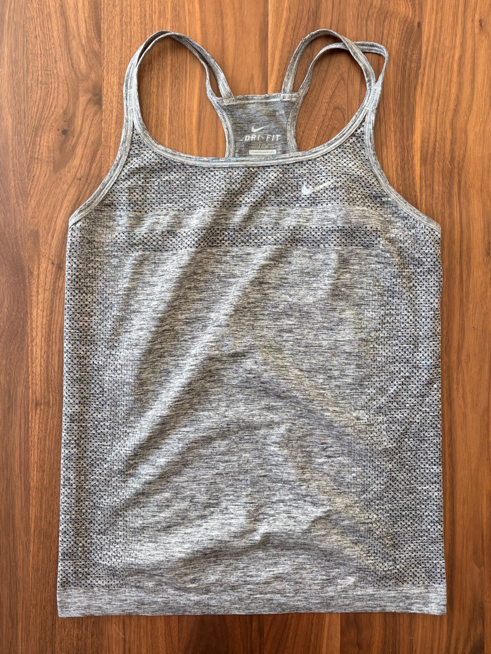 Nike Grey Dri-FIT Racerback Tank Top XS